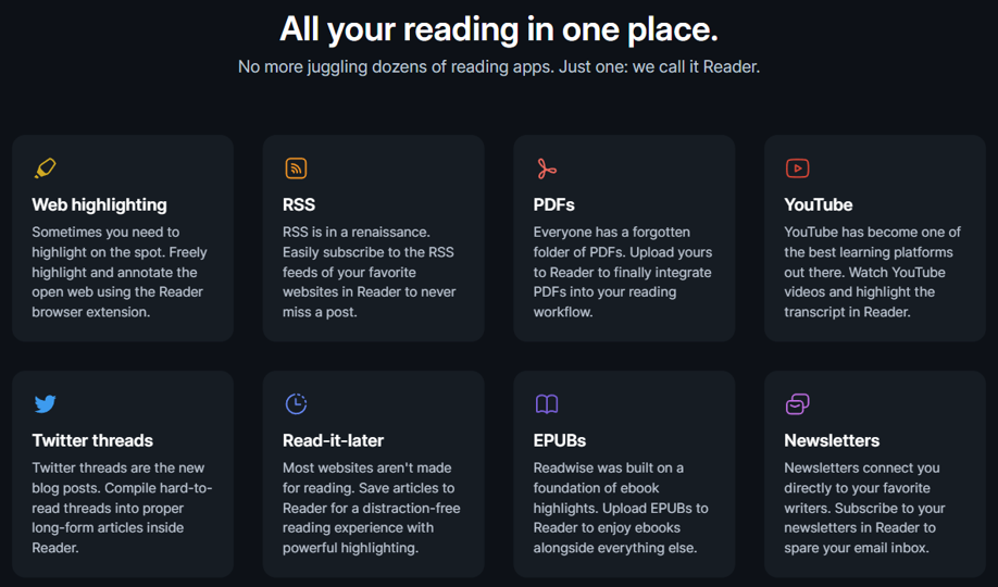 Readwise Reader